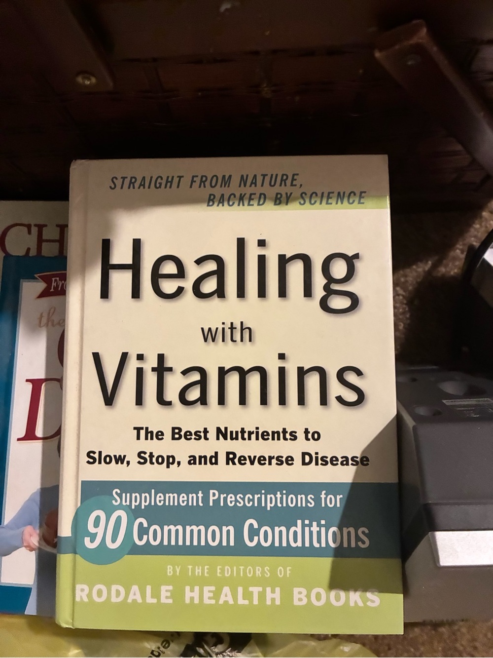 Healing with Vitamins - White/Cream Cover